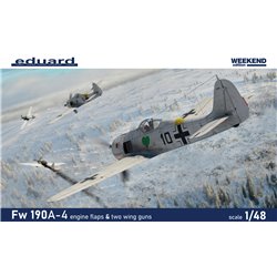 EDUARD 84117 1/48 Fw 190A-4 w/ engine flaps & 2-gun wings Weekend edition