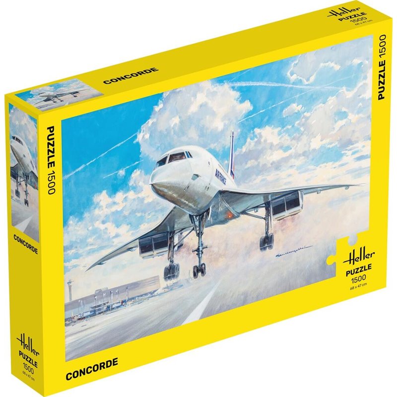 HELLER 20469 Puzzle Concorde 1500 Pieces