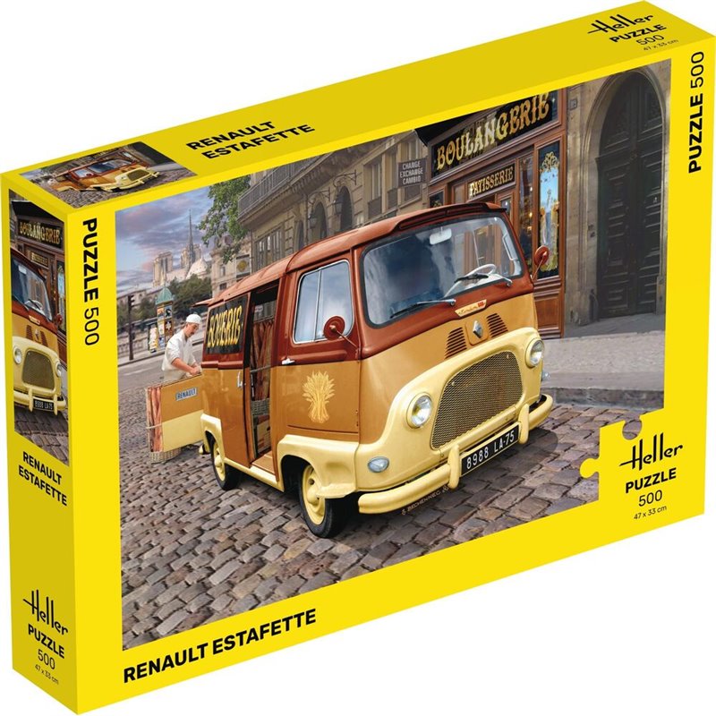 HELLER 20743 Puzzle Renault Estafette 500 Pieces