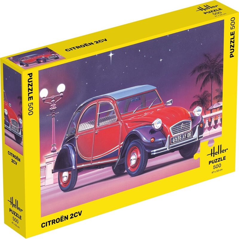 HELLER 20766 Puzzle Citroen 2CV 500 Pieces