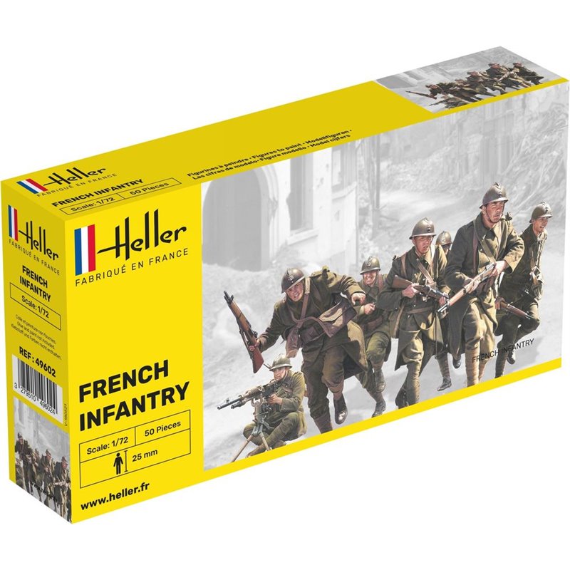 HELLER 49602 1/72 French Infantry