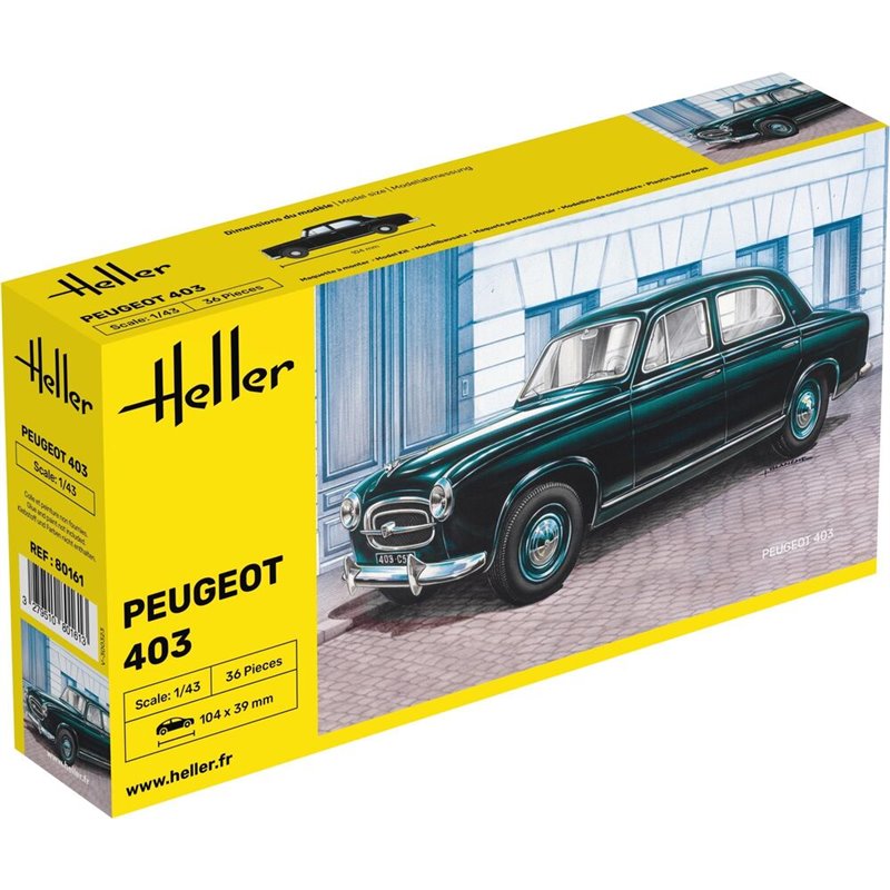 HELLER 80161 1/43 Peugeot 403