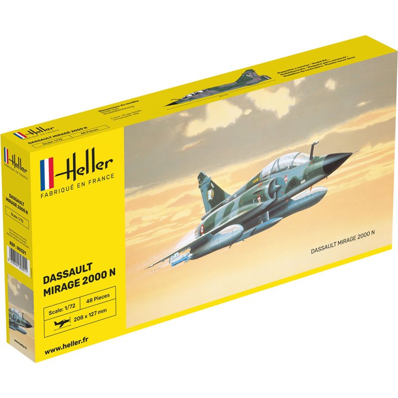 HELLER 80321 1/72 Mirage 2000 N