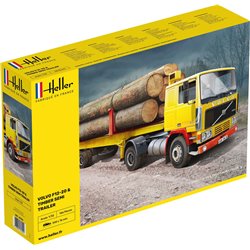 HELLER 81704 1/32 F12-20 & Timber Semi Trailer