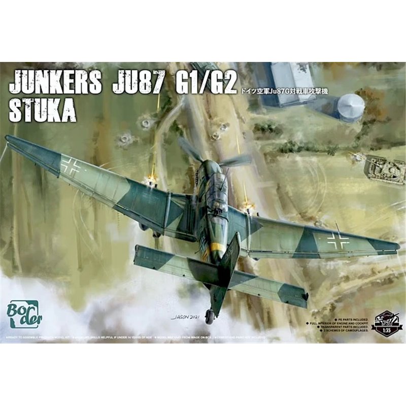 BORDER MODEL BF-002 1/35 Junkers Ju87 G1/G2 Stuka