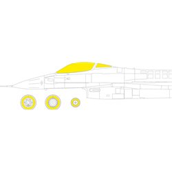 EDUARD EX919 1/48 F-16C Block 25/42 for KINETIC