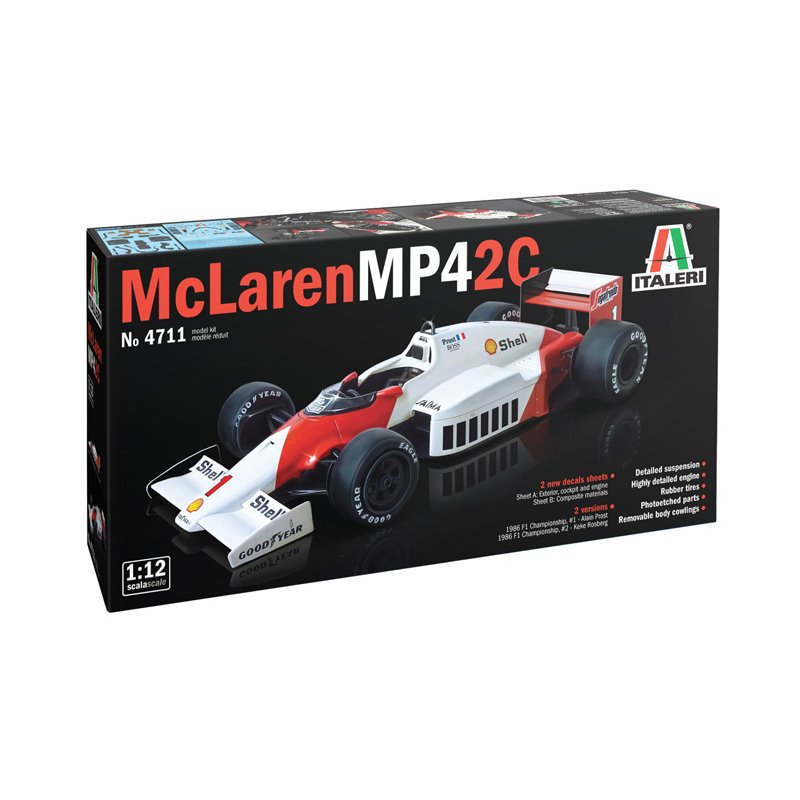 ITALERI 4711 1/12 McLaren MP4/2C