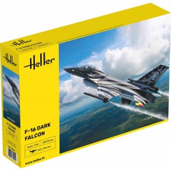 HELLER 30411 1/48 F-16 Dark Falcon