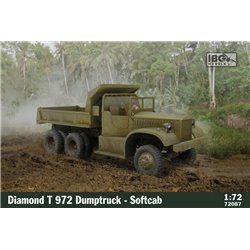 IBG MODELS 72087 1/72 Diamond T 972 Dumptruck - Softcab