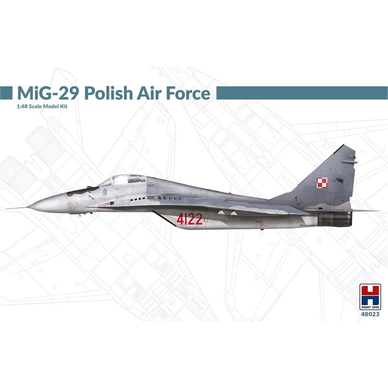 HOBBY 2000 48023 1/48 MiG-29 Polish Air Force