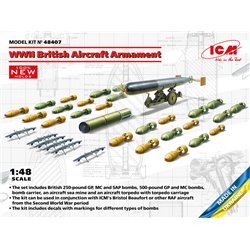 ICM 48407 1/48 WWII British Aircraft Armament 