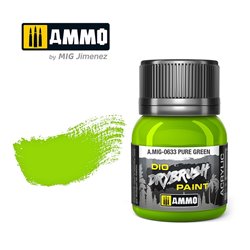 AMMO BY MIG A.MIG-0633 DRYBRUSH Pure Green 