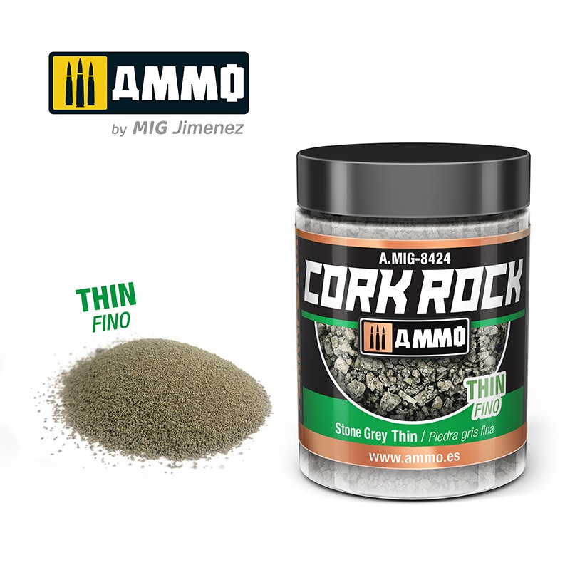 AMMO BY MIG A.MIG-8424 CREATE CORK Stone Grey Thin (100 Ml)