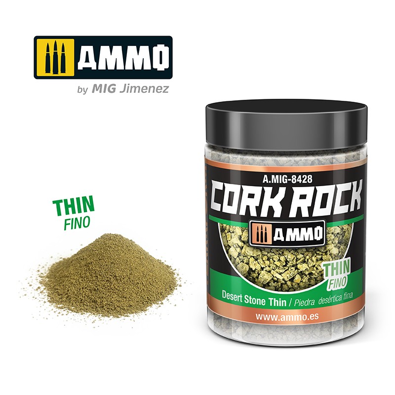 AMMO BY MIG A.MIG-8428 CREATE CORK Desert Stone Thin (100 Ml)