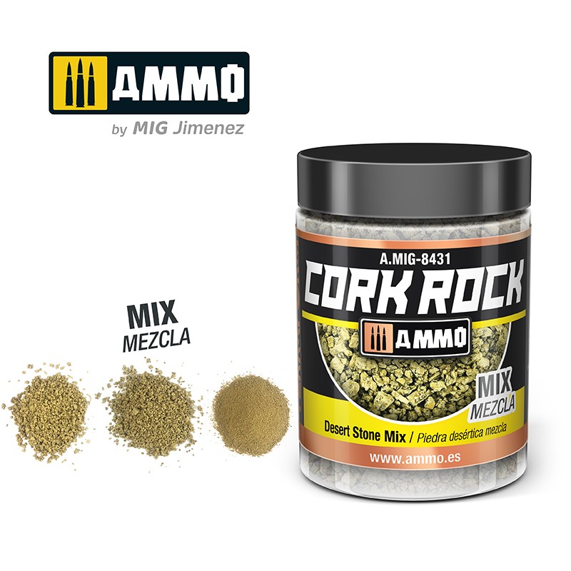 AMMO BY MIG A.MIG-8431 CREATE CORK Desert Stone Mix (100 Ml)