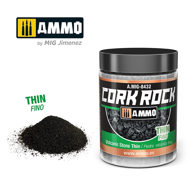 AMMO BY MIG A.MIG-8432 CREATE CORK Volcanic Rock Thin (100 Ml)