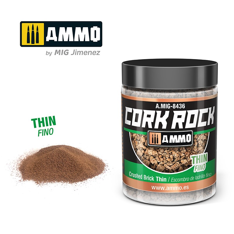 AMMO BY MIG A.MIG-8436 CREATE CORK Crushed Brick Thin (100 Ml)