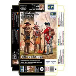 MASTERBOX MB35222 1/35 ndian wars series, XVIII century 4 - Fair exchange