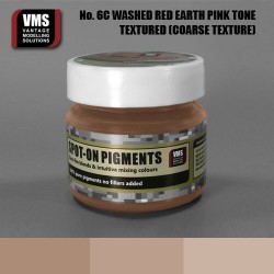 VMS VMS.SO.No6cCT Spot-on Pigments No. 06c COARSE Red Earth Washed Pink Tone 45ml