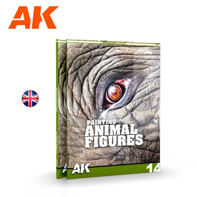 AK INTERACTIVE AK518 AK Learning Series 14 : Painting Animal Figures (Anglais)