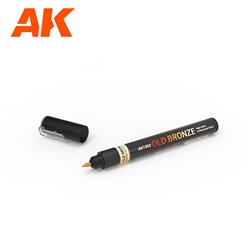 AK INTERACTIVE AK1303 METALLIC LIQUID MARKER – OLD BRONZE