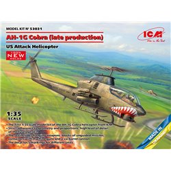 ICM 53031 1/35 AH-1G Cobra (late production), US Attack Helicopter 