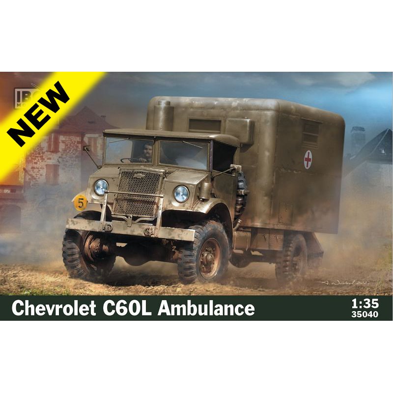 IBG MODELS 35040 1/35 Chevrolet C60L Ambulance