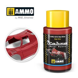 AMMO BY MIG A.MIG-0315 COBRA MOTOR PAINTS Red Wine 30 ml.