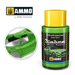 AMMO BY MIG A.MIG-0322 COBRA MOTOR PAINTS Spinel Green 30 ml.