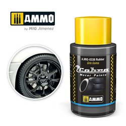 AMMO BY MIG A.MIG-0338 COBRA MOTOR PAINTS Rubber 30 ml.