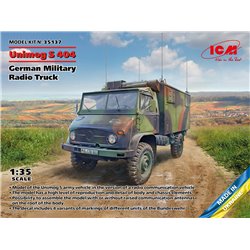 ICM 35137 1/35 Unimog S 404, German Military Radio Truck
