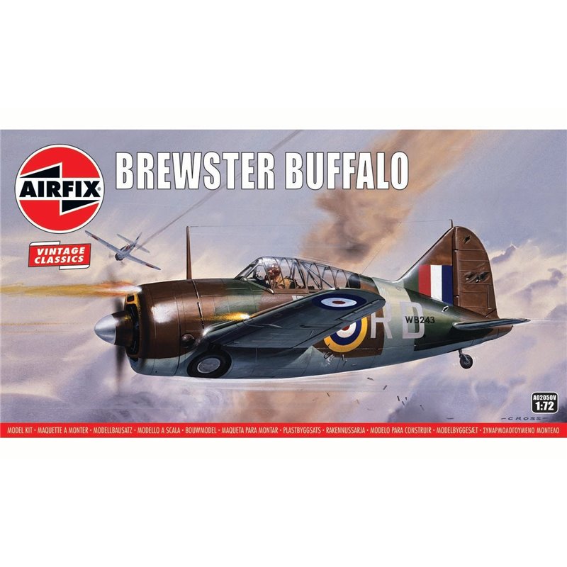AIRFIX A02050V 1/72 Brewster Buffalo F2A-1