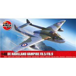 AIRFIX A06108 1/48 De Havilland Vampire FB.5/FB.9