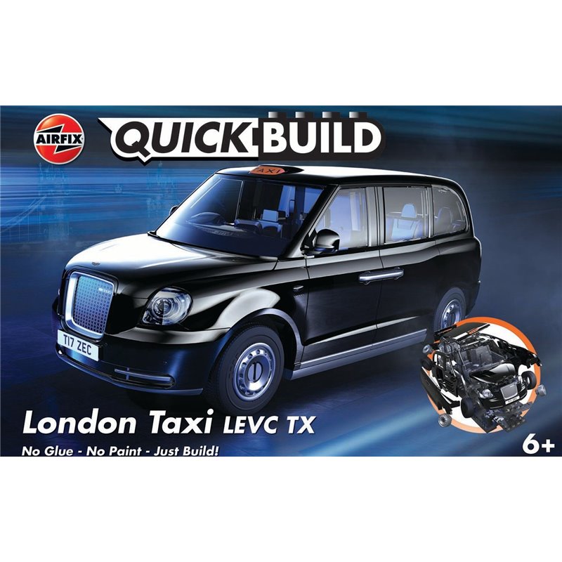 AIRFIX J6051 QUICKBUILD London Taxi LEVC TX