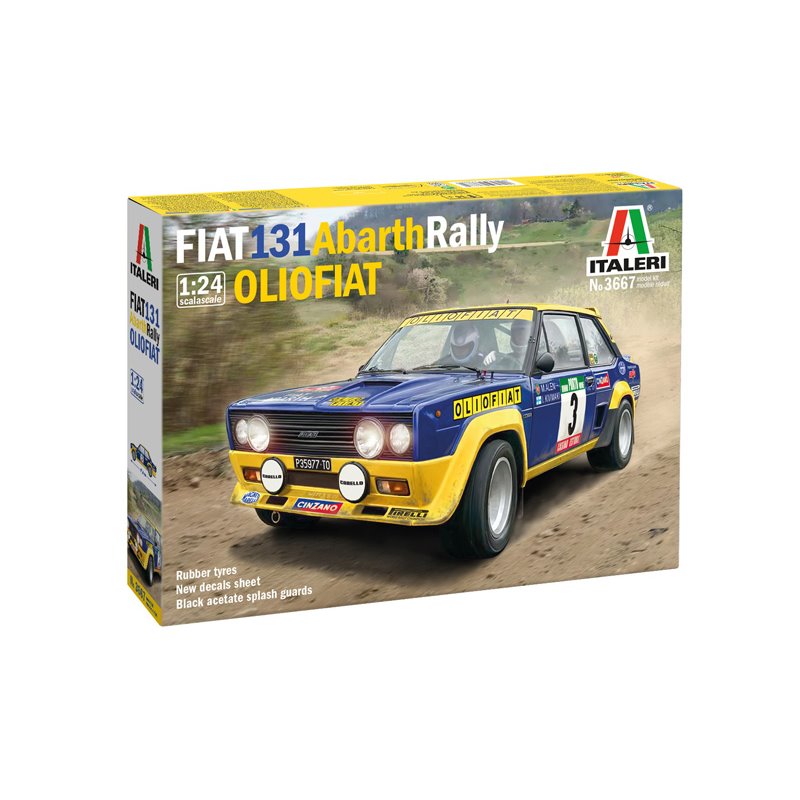 ITALERI 3667 1/24 Fiat 131 Abarth Rally