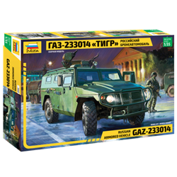 ZVEZDA 3668 1/35 Armored Vehicle GAZ-233014 "Tiger"