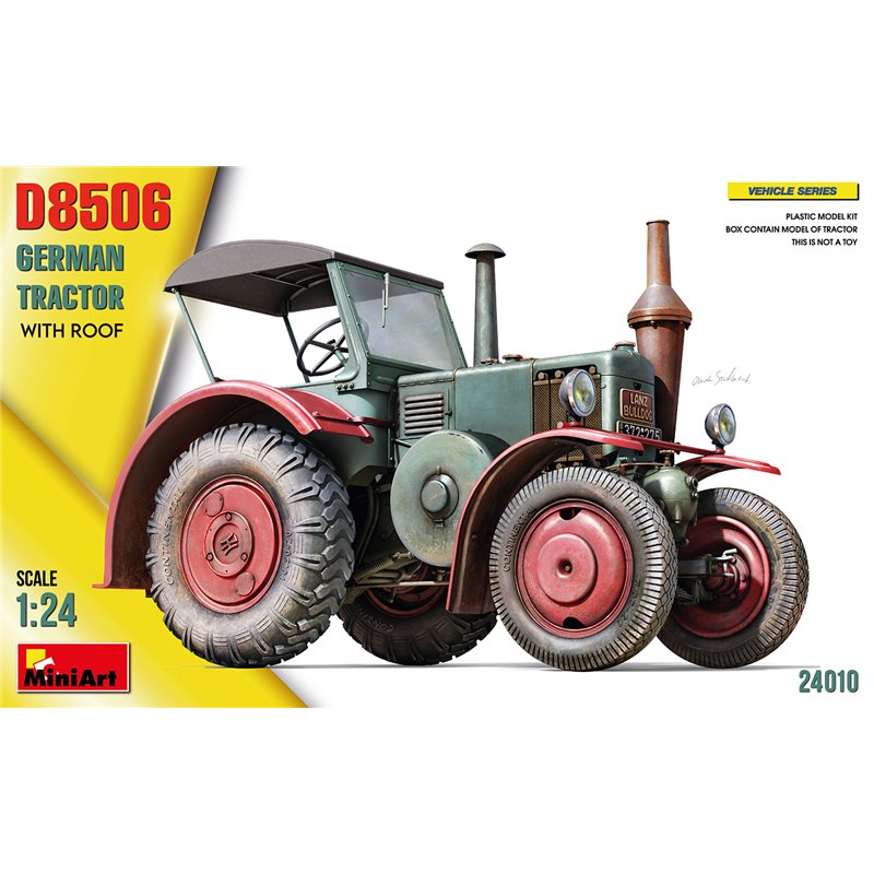 MINIART 24010 1/24 German Tractor D8506 With Roof