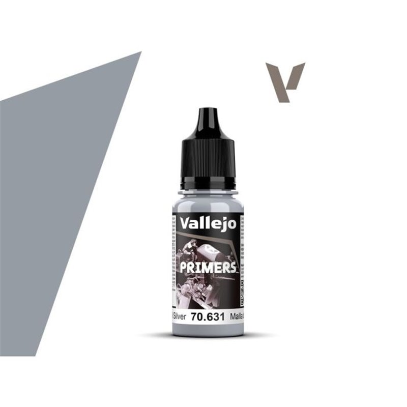 VALLEJO 70.631 Surface Primer Chainmail Silver 18 ml.