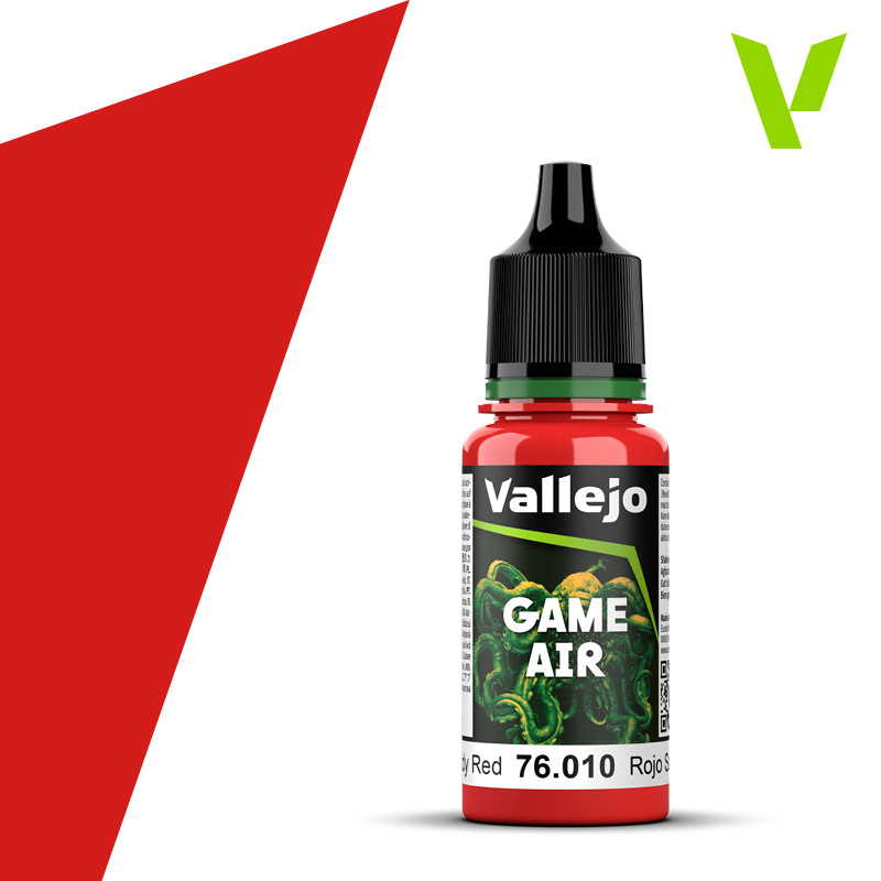 VALLEJO 76.010 Game Air 013 Bloody Red 18 ml.