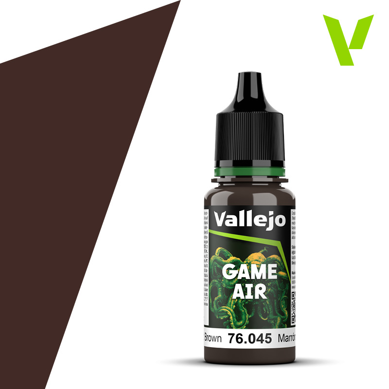 VALLEJO 76.045 Game Air 046 Charred Brown 18 ml.