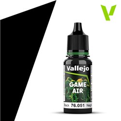 VALLEJO 76.051 Game Air 051 Black 18 ml.