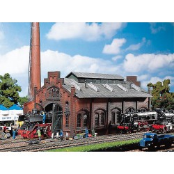 Faller 120159 HO 1/87 Locomotive shed/engine workshop