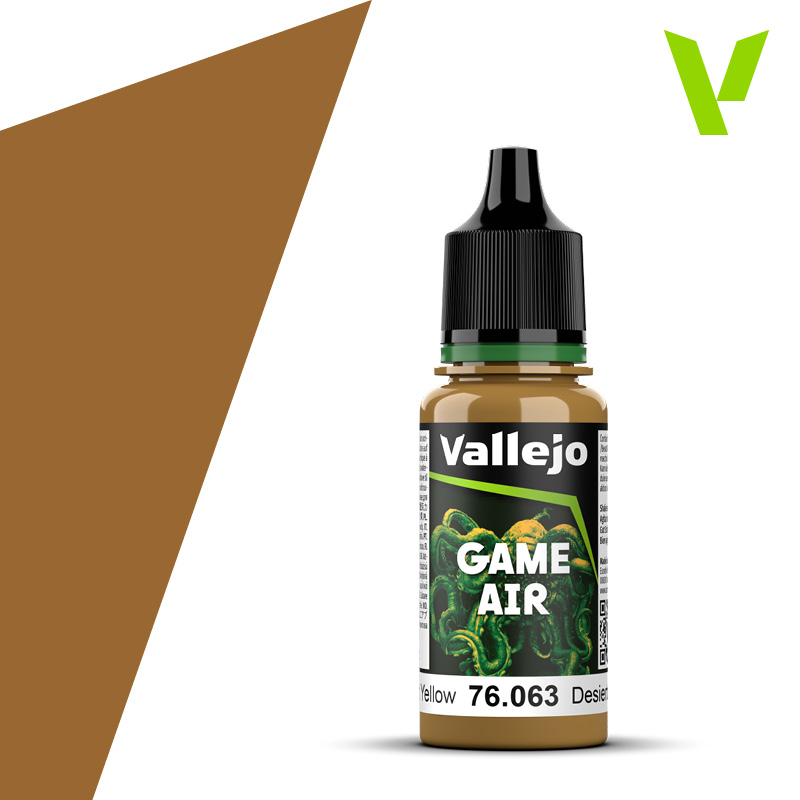 VALLEJO 76.063 Game Air 039 Desert Yellow 18 ml.