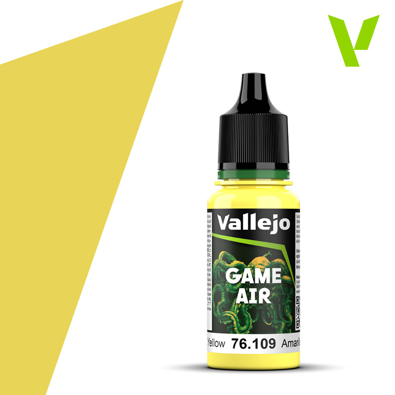 VALLEJO 76.109 Game Air 008 Toxic Yellow 18 ml.