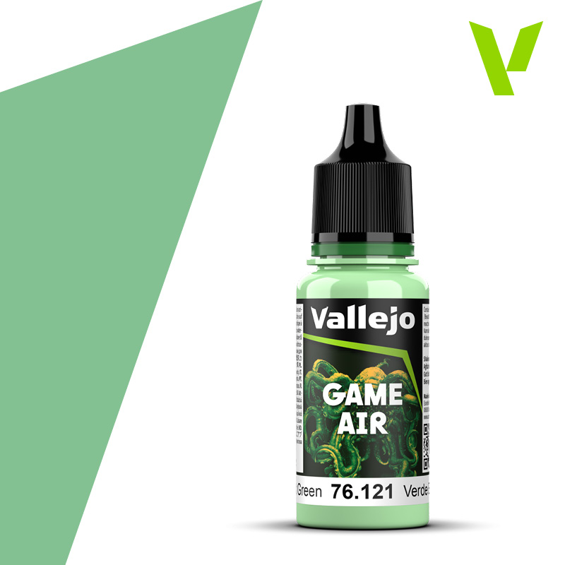 VALLEJO 76.121 Game Air 030 Ghost Green 18 ml.