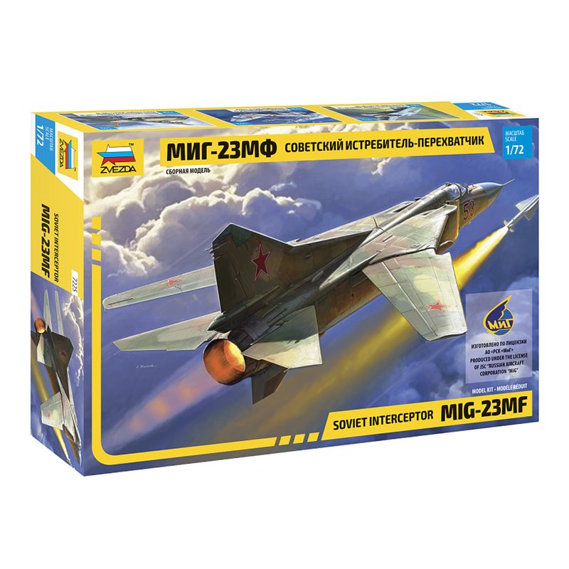ZVEZDA 7225 1/72 MiG-23MF Flogger-B
