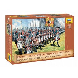 ZVEZDA 8071 1/72 Prussian Grenadiers of Frederick II The Great