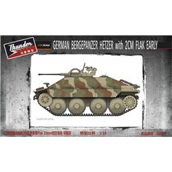 THUNDER MODEL 35106 1/35 German Bergepanzer Hetzer With 2cm Flak Early