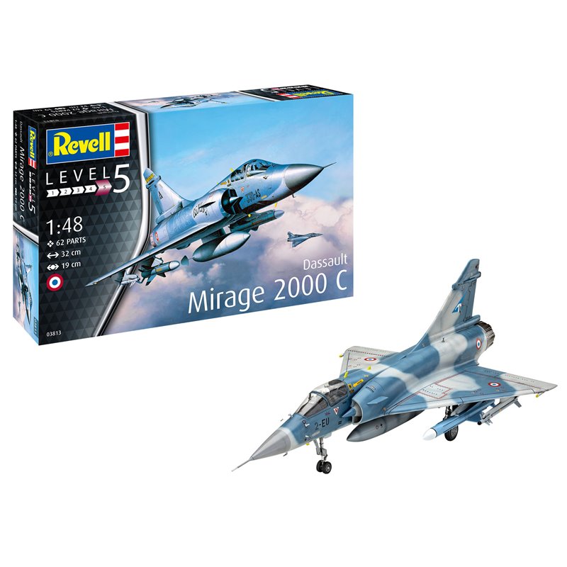 REVELL 03813 1/48 Dassault Mirage 2000C