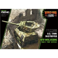 MENG WWT-020 U.S. Tank Destroyer M10 Wolverine (CARTOON MODEL)
